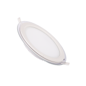12W LED SMD Round Glass Downlight Recess Mounting