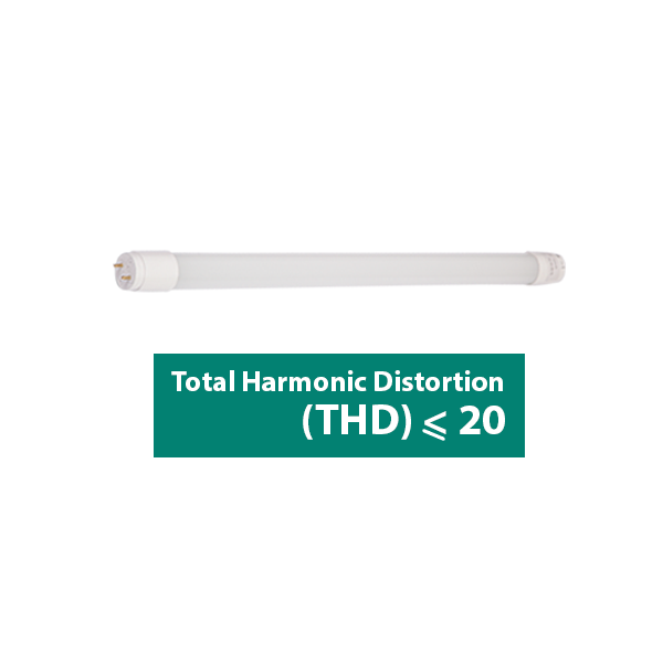 9W SMD LED Tube Single Side G13 with LED Stater - THD < 20