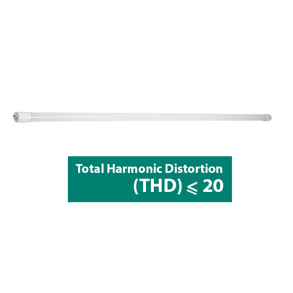 18W SMD LED Tube Single Side G13 with LED Stater - THD < 20