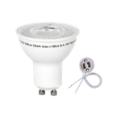 6W LED SMD Spotlight GU10 - GU10 Socket