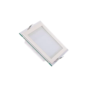 18W LED SMD Square Glass Downlight Recess Mounting